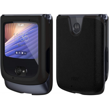 Motorola Δερμάτινη Θήκη Μαύρη για Motorola RAZR - PG38C03190