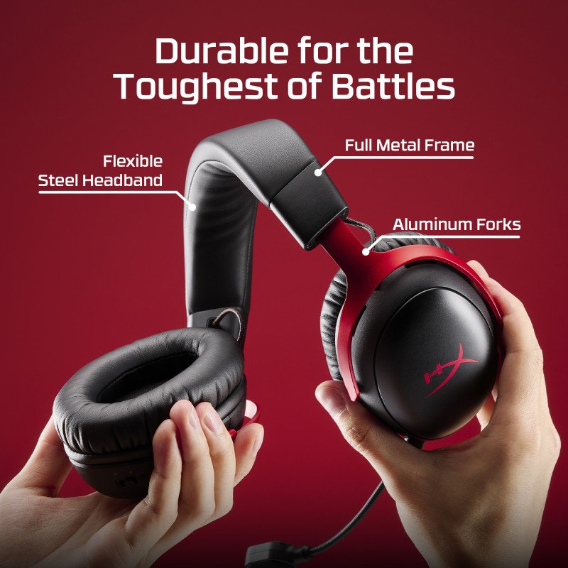 HyperX Cloud III S Ασύρματα ακουστικά gaming λεβάντα D95DFAA