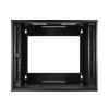 LogiLink επιτοίχιο κουτί 19 ιντσών ECO 6U μαύρο (W06C55B)