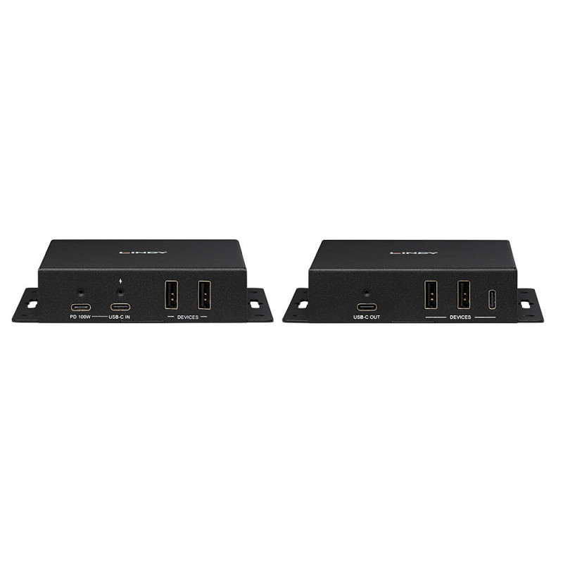 Lindy 100m Cat.6A Type-C 4K60 Extender Βίντεο και Δεδομένων HDBaseT 3.0 (39347)