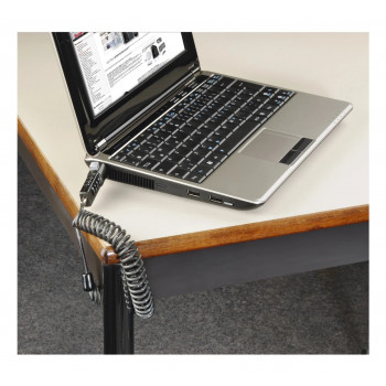 Hama κλειδαριά laptop με 4ψήφιο συνδυασμό για netbooks, ανθρακί (00054106)