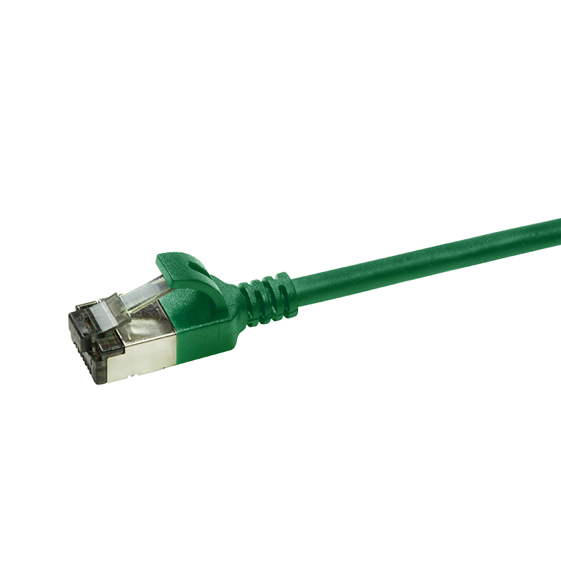 LogiLink SlimLine Cat 6a STP καλώδιο patch RJ-45 5m πράσινο RAL 6029 CQ9075S