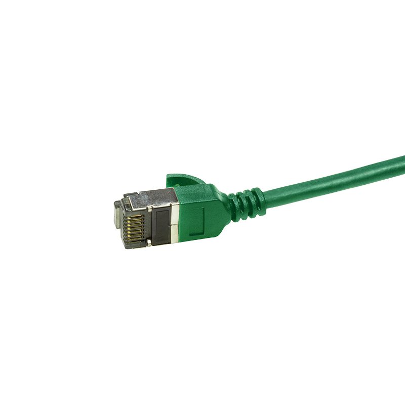 LogiLink SlimLine Cat 6a STP καλώδιο patch RJ-45 5m πράσινο RAL 6029 CQ9075S