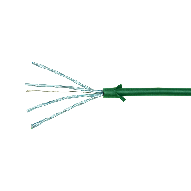 LogiLink SlimLine Cat 6a STP καλώδιο patch RJ-45 5m πράσινο RAL 6029 CQ9075S