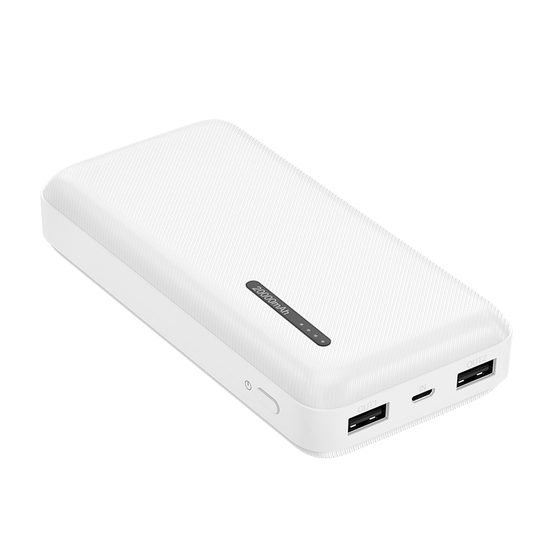 LogiLink PA0323W Power Bank 20000 mAh Λευκό - 2x USB-A, 1x USB-C, 20W PD