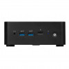 MSI Cubi NUC 1M-021DE Mini PC Barebone - Intel Core 5 120U, 8GB RAM, 512GB SSD, Windows 11 Pro, μαύρο 00B0B111-021