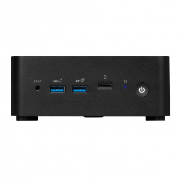 MSI Cubi NUC 1M-021DE Mini PC Barebone - Intel Core 5 120U, 8GB RAM, 512GB SSD, Windows 11 Pro, μαύρο 00B0B111-021