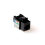 ACT CAT5E Keystone Jack UTP Punch Down μαύρο (TD5014)