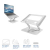 ACT Βάση laptop περιστρεφόμενη 360°, ρυθμιζόμενου ύψους, ACT Essentials (AC8136)