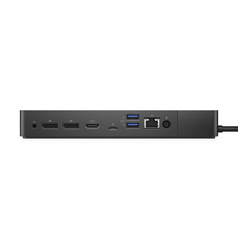 Dell Dock WD19DC Σταθμός σύνδεσης - Dual USB-C, 210W Power Delivery, υποστήριξη οθόνης 5K, Μαύρο