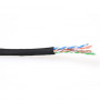 ACT CAT6 U/UTP Καλώδιο Patch, Λεπτό σύρμα, Μαύρο, 100 m Ρολό (EP890H)