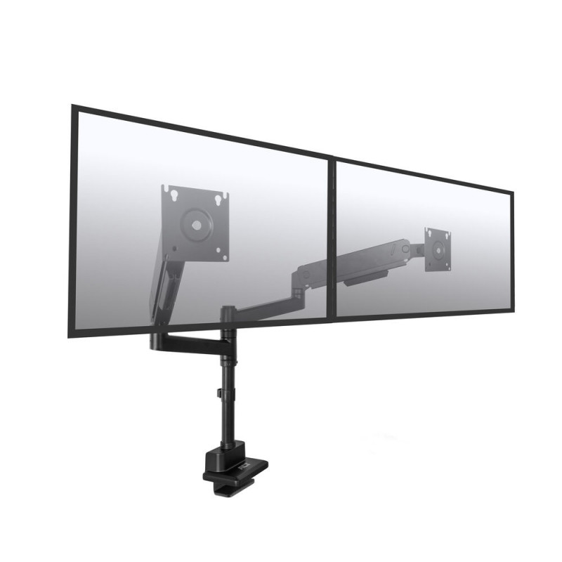 ACT AC8330 Office Solid Pro Βραχίονας διπλής οθόνης, γάζα, τοποθέτηση σε κολόνα, έως 34 inch