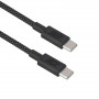 ACT USB 2.0 240W καλώδιο φόρτισης/δεδομένων USB-C σε USB-C, μαύρο, 1m (AC3086)