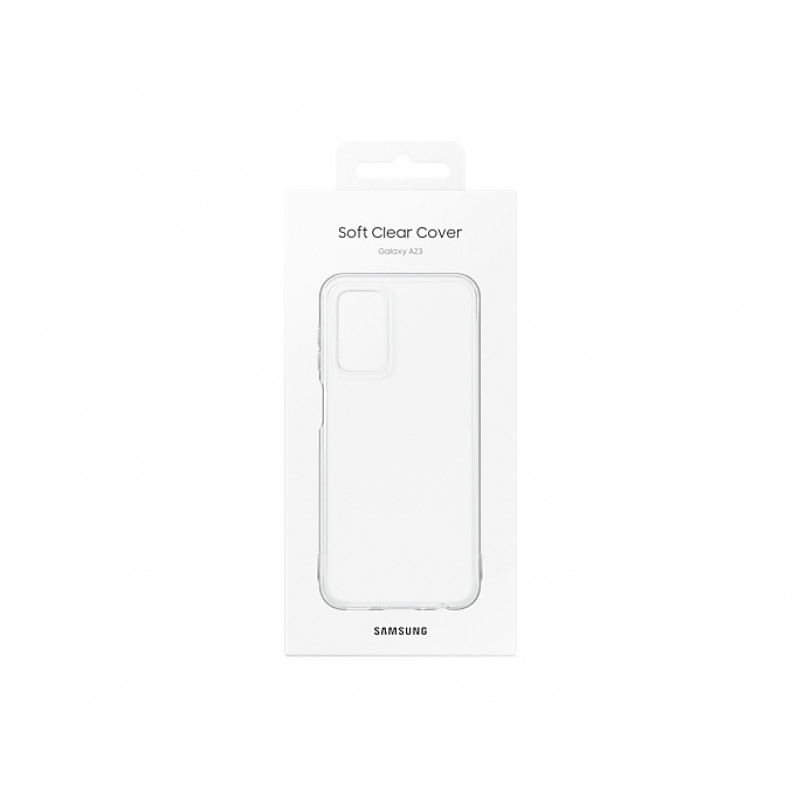 Samsung Soft Clear Cover EF-QA235 για Galaxy A23 5G, Διάφανο (EF-QA235TTEGWW)