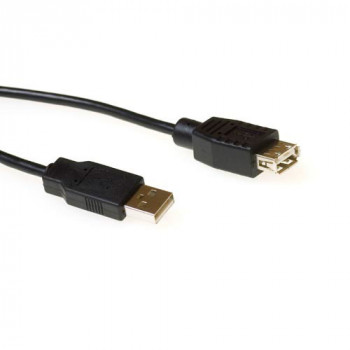 ACT Καλώδιο επέκτασης USB 2.0 USB-A αρσενικό σε USB-A θηλυκή υποδοχή 3 m μαύρο SB2230