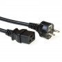 ACT AK5410 Καλώδιο τροφοδοσίας CEE 7/7 σε IEC C19 0,5 m μαύρο
