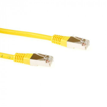 ACT FB9802 Cat6 S/FTP PIMF Καλώδιο patch, Κίτρινο, 2m, 10 Gbps, RJ45