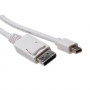 ACT AK3966 Καλώδιο Mini DisplayPort σε DisplayPort 3m Λευκό