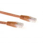 ACT CAT6A U/UTP Καλώδιο patch RJ45, 3m, καφέ IB4403