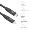 ACT AC7443 Καλώδιο USB-C (M) σε USB-C (M), 24 ακίδων