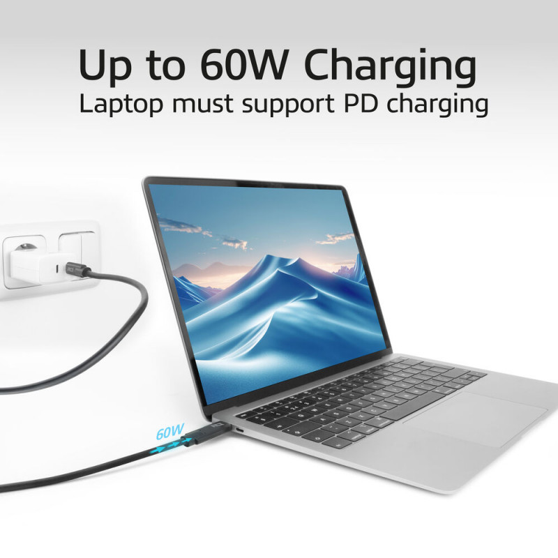 ACT AC7443 Καλώδιο USB-C (M) σε USB-C (M), 24 ακίδων
