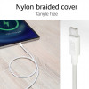 ACT Καλώδιο φόρτισης/δεδομένων USB 2.0 60W USB-C σε USB-C, λευκό, 1 m (AC3080)