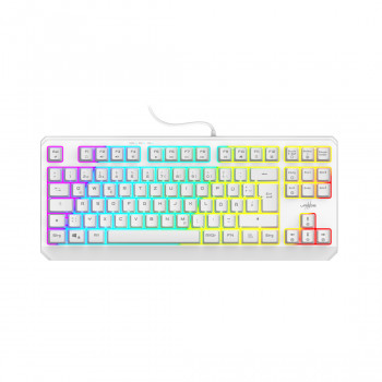 uRage Exodus 220 TKL gaming πληκτρολόγιο, ενσύρματο, λευκό