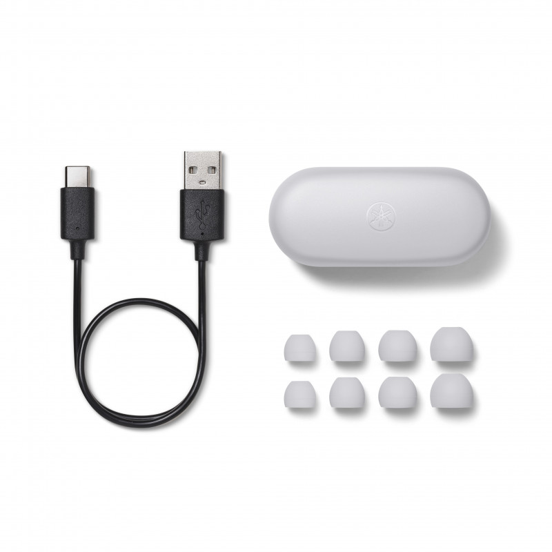 Yamaha TW-E3C Ασύρματα ακουστικά in-ear, aptX Adaptive, γκρι