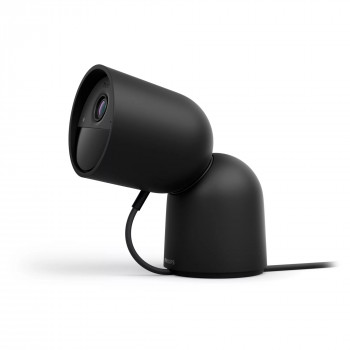 Philips Hue Secure ενσύρματη κάμερα με βάση μαύρο