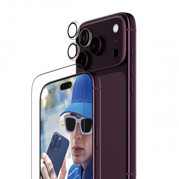 PanzerGlass Essentials 2-in-1 Προστασία Οθόνης και Φακού Κάμερας για iPhone 18 Pro