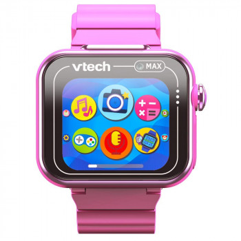 VTech KidiZoom Smart Watch MAX ροζ παιδικό smartwatch με διπλές κάμερες, 20+ παιχνίδια, activity tracker, αντοχή στο πιτσίλισμα