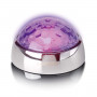 Lenco TTA-080SI Σταθεροποιητής δίσκου με RGB-Discolight, 250 g, Ασημί