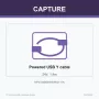 Capture καλώδιο Powered USB Y 24V, 1,8 m