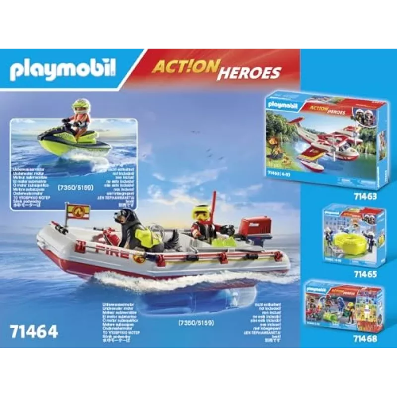 Σετ παιχνιδιού Action/Adventure PLAYMOBIL 71464 πολύχρωμο ηλικία 4–10