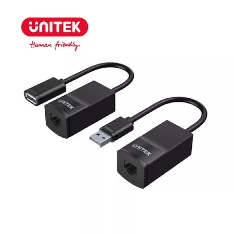 Καλώδιο δικτύου UNITEK Y-UE01001 Dock/Port replicator USB 3.0 60 m Μαύρο