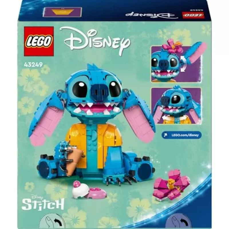 LEGO | Disney Stitch παιδικό παιχνίδι κατασκευής με παγωτό 43249