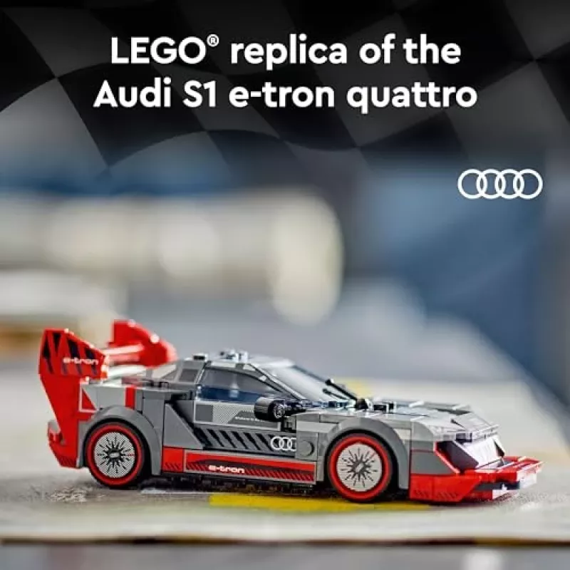 Lego Speed Champions 76921 Audi S1 E-Tron Quattro Σετ κατασκευής αγωνιστικού αυτοκινήτου