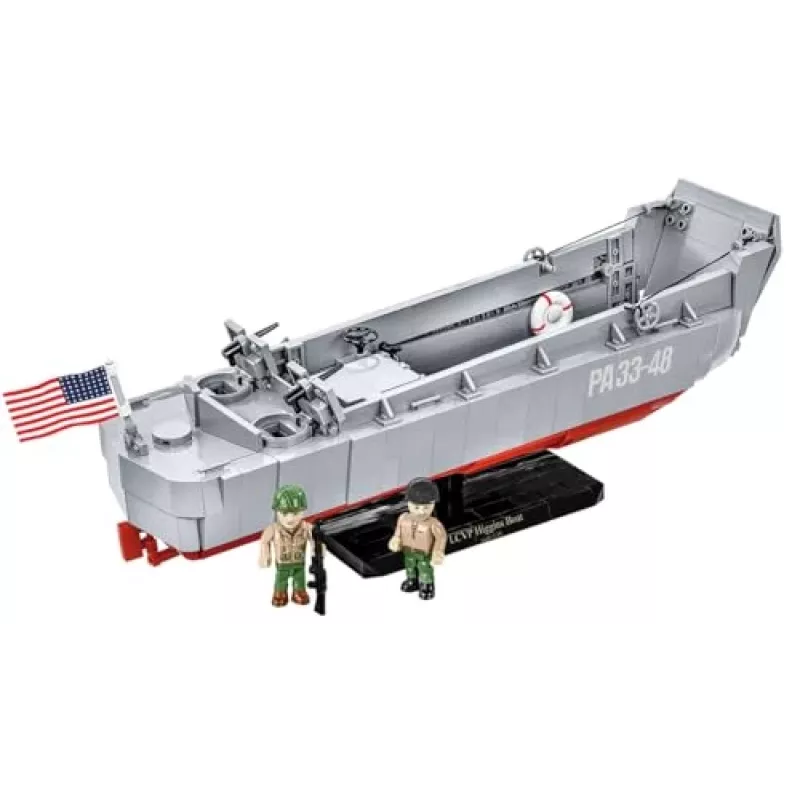 Σετ δόμησης Cobi LCVP Higgins Boat 715 τεμάχια ηλικία 8+