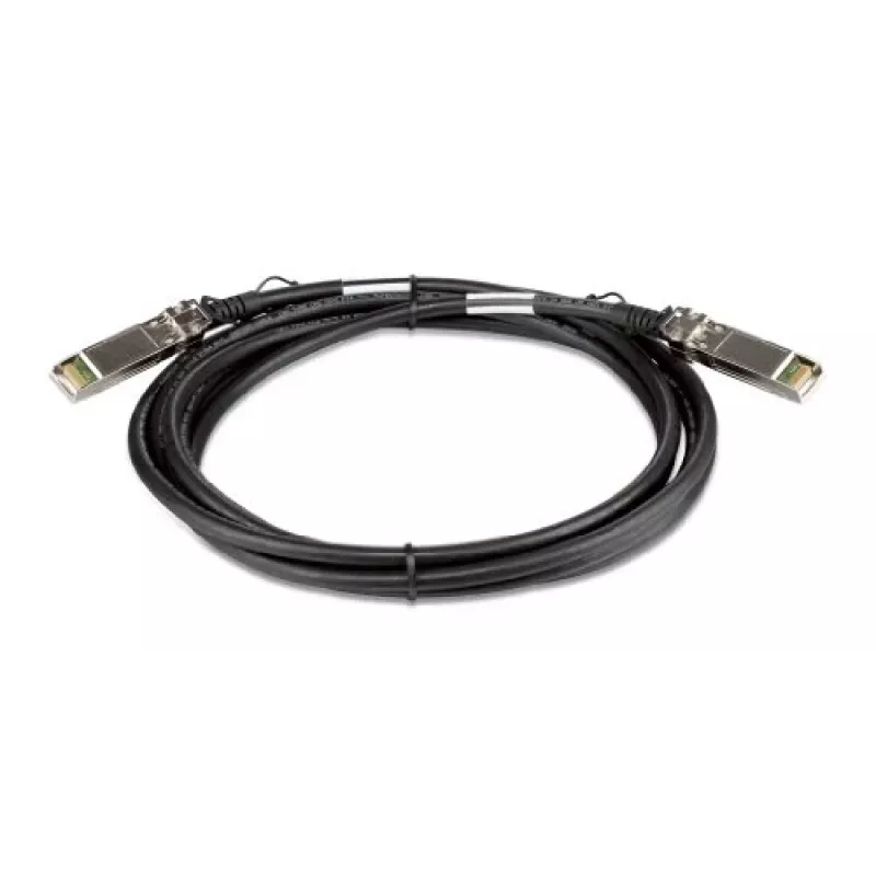 D-Link 3M SFP+ Direct Attach Καλώδιο Stacking, 3 m, SFP+, SFP+, Βύσμα/Βύσμα
