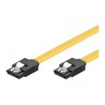 Goobay 95021 Καλώδιο δεδομένων S-ATA για HDD SDD 6 Gbits SATA L-Type αρσενικό σε SATA L-Type αρσενικό μήκος 50 cm ίσιο βύσμα