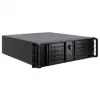 Inter-Tech 3U-3098-S Rack μαύρο