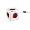 Allocacoc PowerCube Extended - 1,5m - Γκρι - Κόκκινο - 220 - 240V (PowerCube Extended 1,5M R)