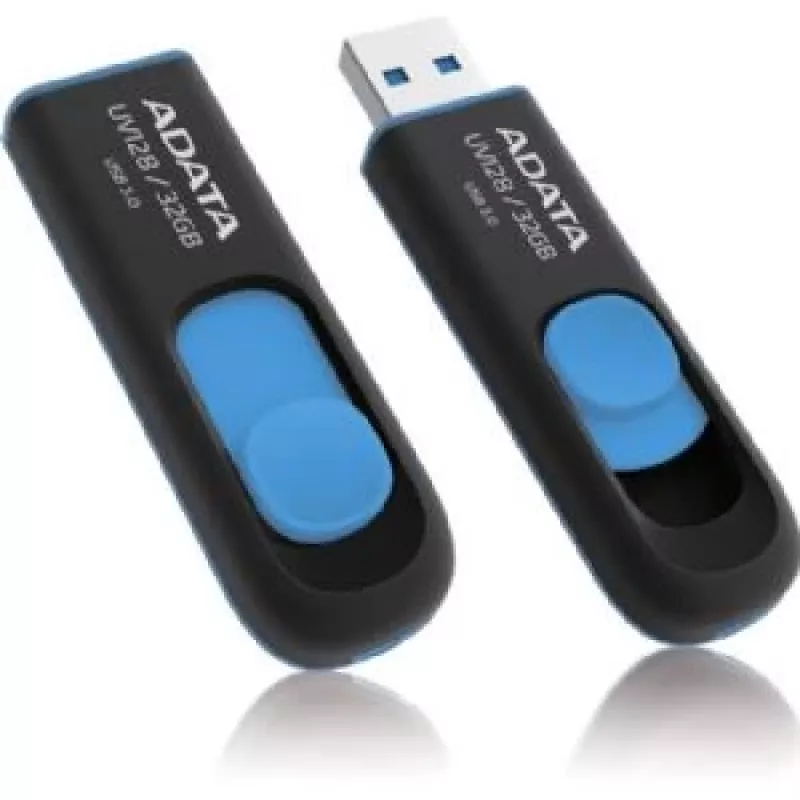 ADATA DashDrive UV128 32GB USB Stick USB Type-A 3.2 Gen 1 (3.1 Gen 1) μαύρο, μπλε