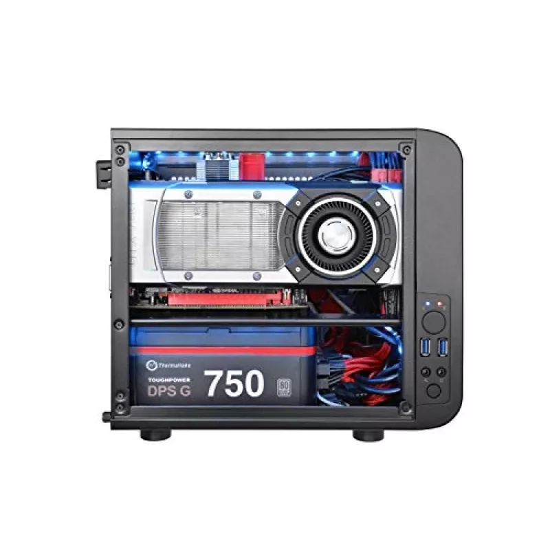 Thermaltake Core V1 Cube Μαύρο