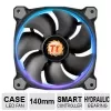 Thermaltake Riing 14 LED 256 Color CL-F043-PL14SW-B ανεμιστήρες κουτιού 140 mm, συσκευασία 3 τεμαχίων, 600–1400 rpm, 4 pin