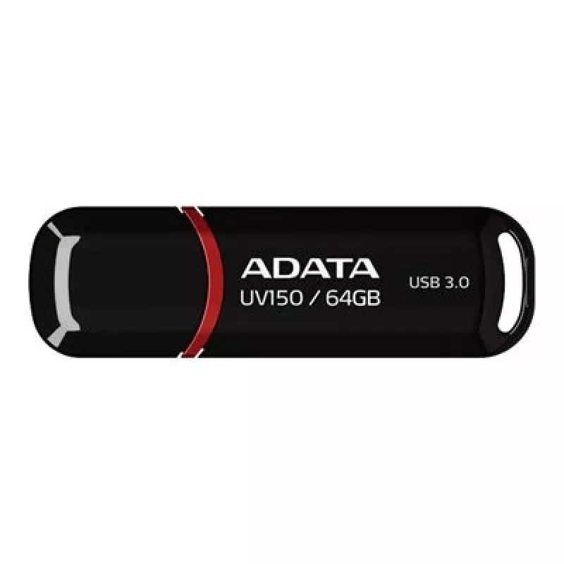 ADATA 64GB DashDrive UV150 Μονάδα Flash USB USB Type-A 3.2 Gen 1 (3.1 Gen 1) Μαύρο