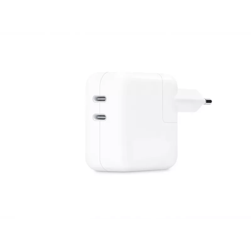 Φορητός φορτιστής Apple MW2K3ZM/A 2 θύρες USB Type-C λευκό