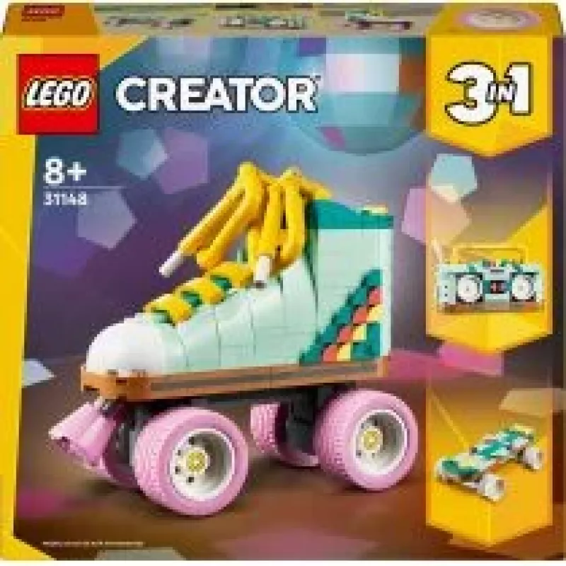 LEGO Creator baubare Retro-Rollschuhe Set 31148 2-in-1-Modell, 342 τεμ., 140×160×70 mm