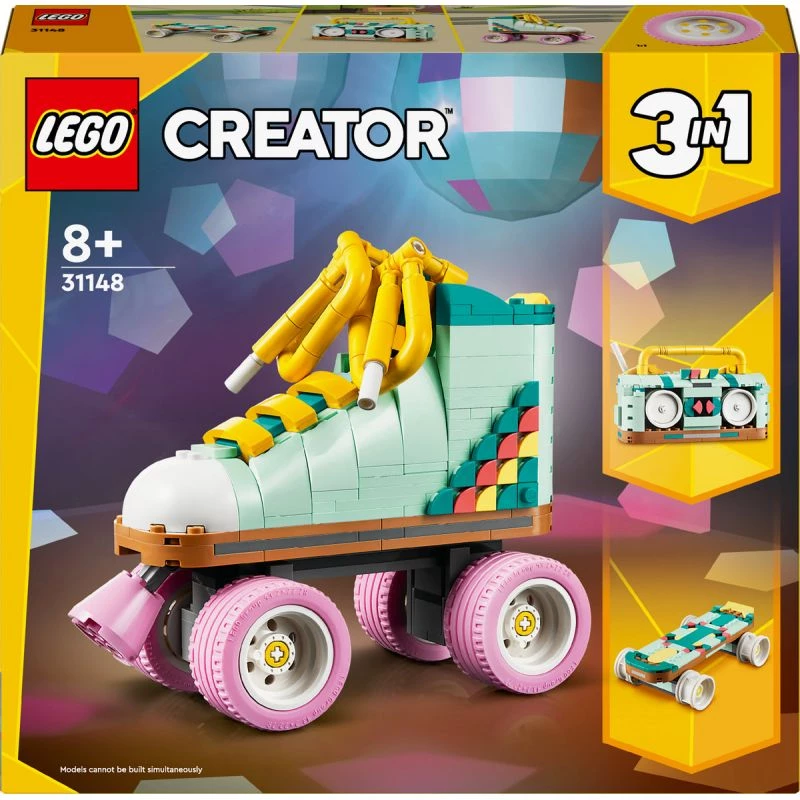 LEGO Creator baubare Retro-Rollschuhe Set 31148 2-in-1-Modell, 342 τεμ., 140×160×70 mm