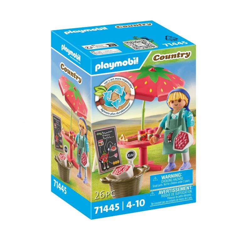 Playmobil Country Σπιτικό περίπτερο μαρμελάδας φράουλας